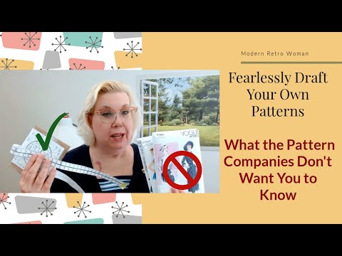 Видео: Смело создавайте собственные выкройки — что компании по пошиву выкроек не хотят, чтобы вы знали