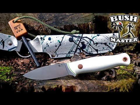 Видео: Нож Колибри. Семь ножей. Прямой спуск против сканди