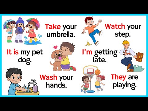 Видео: 100 распространённых предложений английского языка для ежедневного использования | Вопросы и отве...