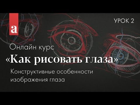 Видео: Как рисовать глаза | урок 2