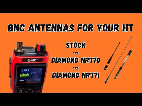 Видео: Антенны BNC для вашего HT