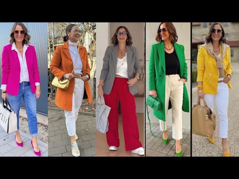 Видео: Естественные женщины старше 50, 60, 70 лет / идеи нарядов / трендовые наряды 2025 года