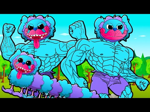 Видео: ВСЕ СЕРИИ ЭВОЛЮЦИЯ МОПСА ГУСЕНИЦЫ! Поппи Плейтайм Poppy Playtime Мультик Анимация