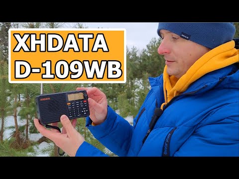 Видео: Радиоприёмник XHDATA D109WB