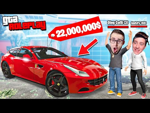 Видео: МОЯ НОВАЯ МАЛЫШКА ЗА 22.000.000$! КУПИЛ РЕДКУЮ FERRARI FF! (GTA 5 RP / RADMIR)