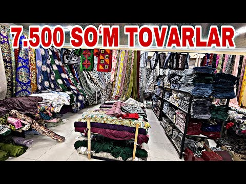 Видео: ХАММА АЁЛЛАРИМИЗ КУРСИН ОПТОМ ЖОЙИНИ ТОПДИМ | 7.500 СУМДАН ТОВАРЛАР БУНАКАСИ БУЛМАГАН