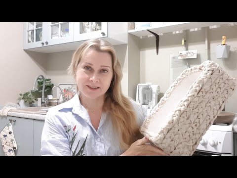 Видео: DIY Декорирование корзины для хранения пекарской бумагой
