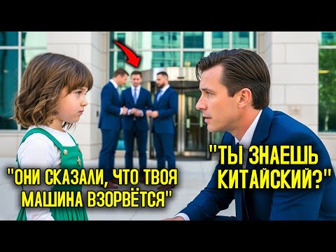 Видео: ДЕВОЧКА услышала, как ОХРАННИКИ говорили по-КИТАЙСКИ, и ПРЕДУПРЕДИЛА миллионера не садиться в МАШИНУ