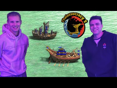 Видео: Винч vs Кингстон и Классик vs Харт в 1/16 Thalassocracy 2 [Age of Empires 2]