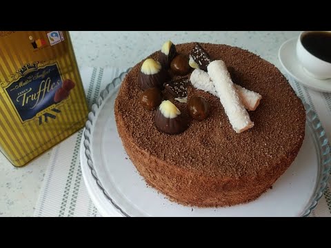 Видео: Советский торт Трюфель. Почти ГОСТ.