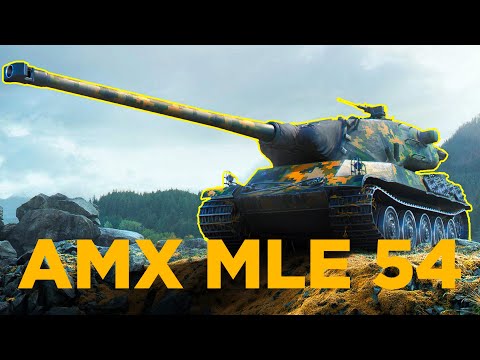 Видео: AMX M4 mle. 54  Претендующий на звание главного позора 10 лвл | Tanks Blitz
