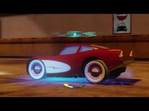 Видео: Тачки 2 (Xbox 360) - Гонка: 4 круга - Все трассы - Радиатор Молния