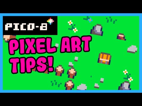 Видео: Советы по пиксельной графике в Pico-8! - Руководство по пиксельной графике для начинающих!