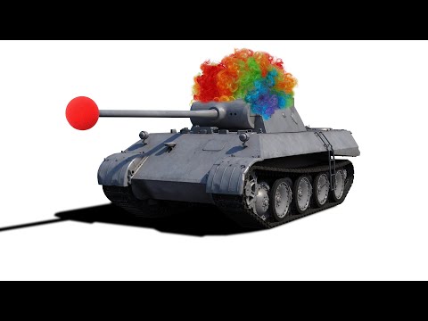 Видео: КЛОУНСКАЯ ПАНТЕРА УНИЧТОЖАЕТ ВСЕ ТАНКИ WAR THUNDER!