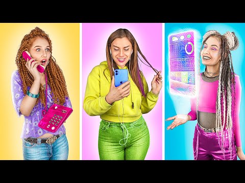 Видео: Девушки из прошлого, настоящего и будущего встретились на 24 часа!