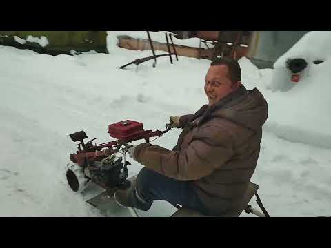 Видео: Мотоблок MF-70. Новая жизнь. 2 серия