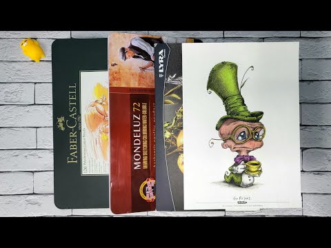 Видео: Мой выбор карандашей для раскрашивания. Часть №2: Koh-i-noor  mondeluz,  Lyra rembrandt.
