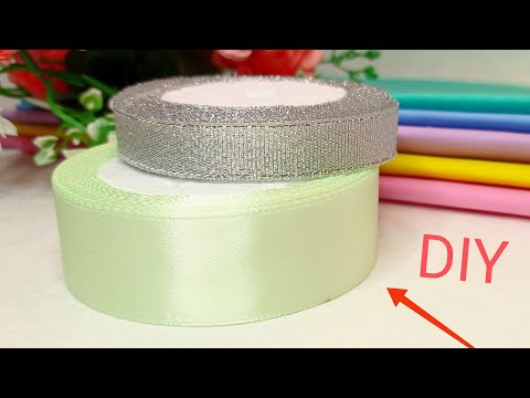 Видео: DIY 🎀 Изысканные зимние бантики из атласной ленты !!! То что нужно...🎀 Arcos de grife