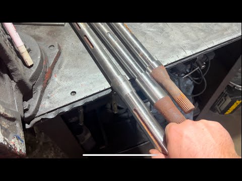 Видео: Валы Для Гранулятора DR 150 inHome Валы после токарки закалки снова токарки шлифовки ну и наконец…