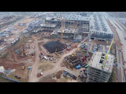 Видео: Облет Avia Mall и МФЦ 29.10.22