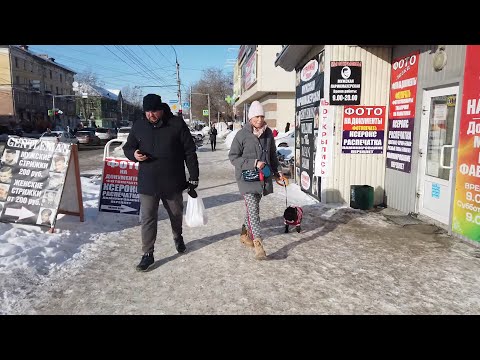 Видео: Прогулка по Новосибирску в 4K по ул. Учительская