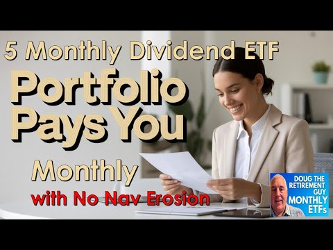 Видео: 5-месячный портфель дивидендов ETF выплачивает вам ежемесячные дивиденды без ухудшения навигацион...