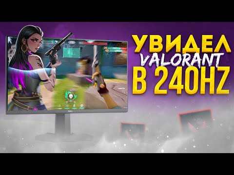 Видео: ВПЕРВЫЕ УВИДЕЛ VALORANT В 240 Hz