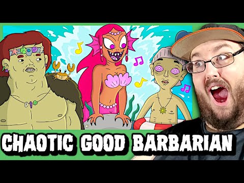 Видео: ЭПИЗОД НА ПЛЯЖЕ и самое сочное яблоко | РЕАКЦИЯ Chaotic Good Barbarian!!!