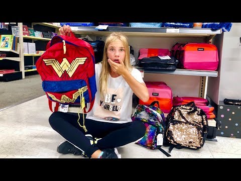 Видео: ШКОЛЬНЫЙ ШОППИНГ Back to school