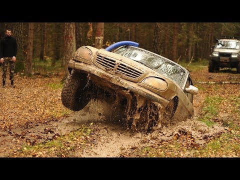 Видео: Что вытворяет эта Волга на бездорожье?!  Джиперская экспедиция - Рублёвка. 3110 отжигает!