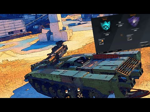 Видео: Crossout - Битва за уран (исторический момент, когда танковые гусеницы заиграли)