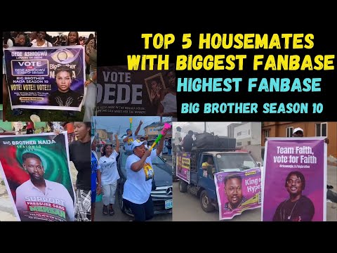 Видео: Топ-5 домочадцев с самой большой фан-базой в 10-м сезоне «Большого брата Найи»