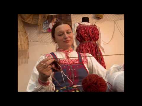 Видео: Пряничный домик. Узорное вязание