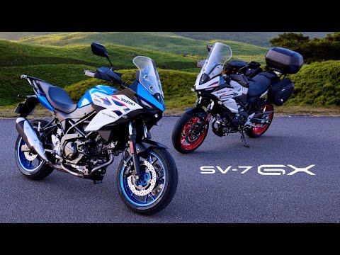 Видео: Suzuki SV-7GX 2026 года 💥 Новый средневесовой спортивный туристический мотоцикл с двигателем V-Twin