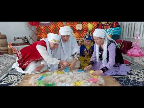 Видео: "Айгөлек" бөбекжай-бақшасы "Ана, әже және мен" байқауы