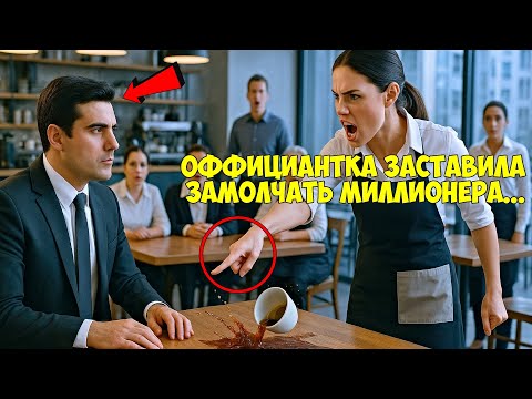 Видео: БОГАЧ УНИЖАЛ ВСЕХ В РЕСТОРАНЕ... ПОКА МОЛОДАЯ ОФИЦИАНТКА НЕ СКАЗАЛА ЕМУ ЭТО...