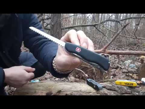 Видео: Сравнение пил по дереву Victorinox и Leatherman.