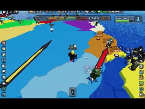 Видео: Стали огроменными за Алжир и выиграли с союзниками | Roblox | Conquer The World