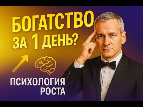 Видео: «Как стать богатым за 1 день: убери неуверенность и начни думать как миллионер.