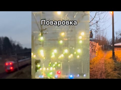 Видео: Поваровка - глухомань на Ленинградском ходу; Скоростные ласточки и тропинка до БМО