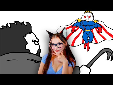 Видео: Пацаны - Мульт Обзор  - Как я застрял Норвегии / Добряк ( Dobryak ) Анимация Реакция