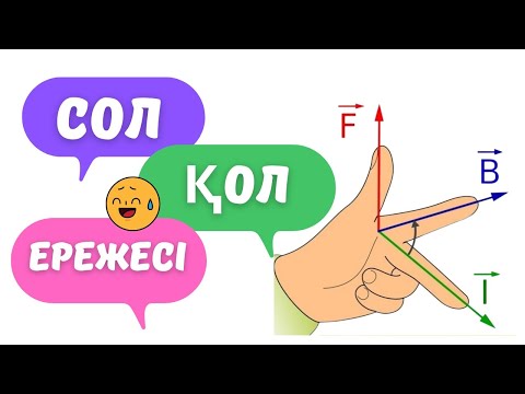 Видео: Сол қол ережесі. ФИЗИКА   #ФИЗИКА #MUMINHARUN