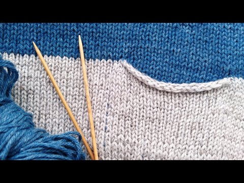 Видео: Вязание.  Карман на современный лад. Мк. //Knitting. MK.