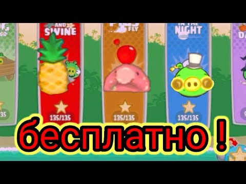Видео: Все секретные скины в Bad Piggies