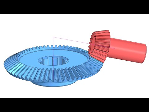 Видео: 6.4 Зубчатые конические передачи