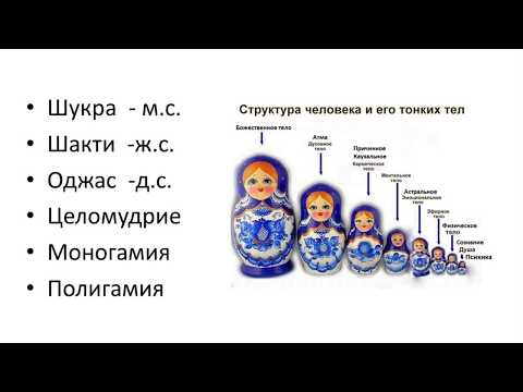 Видео: 11. Каузальное тело. ч7. Сила семени. Оджас
