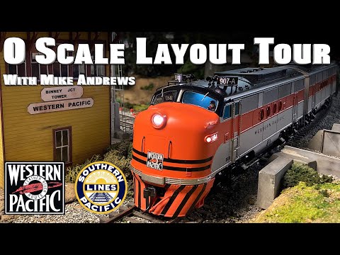 Видео: Обзор макетов WP & SP O Scale с Майком Эндрюсом