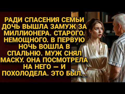 Видео: Ради спасения семьи дочь вышла за старого миллионера. В первую ночь он снял маску, и она застыла...