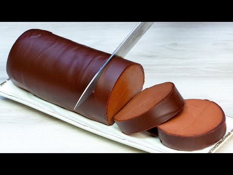 Видео: Только шоколад и молоко! Идеальный десерт из 2 ингредиентов