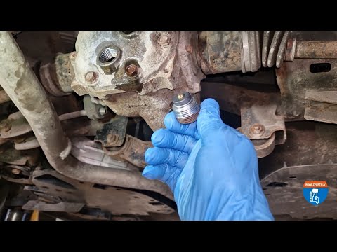 Видео: Subaru Forester Lineartronic 2nd Gen TR580 CVT замена масла в вариаторе и диффах (www.zparts.lv)